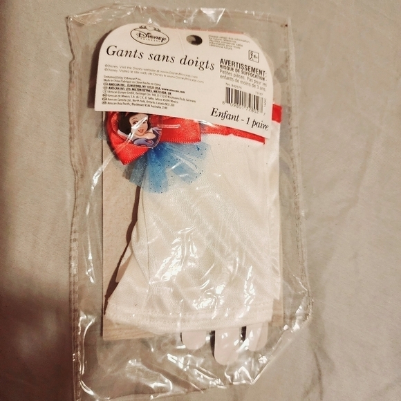 Lot of 3 NWT Disney Snow White Glovelettes Headband Body Jewelry Dress Up NEW - Picture 3 of 13